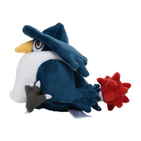 Officiële Pokemon center knuffel Pokemon fit Honchkrow 14cm